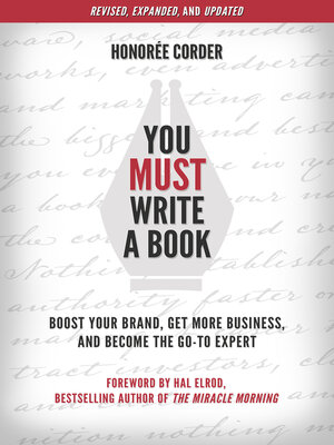 cover image of You Must Write a Book